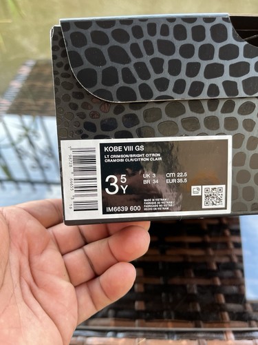 NEW Nike Kobe 8 Protro 'Year of the Horse' NBY IM6639-600 3.5Y - photo 2