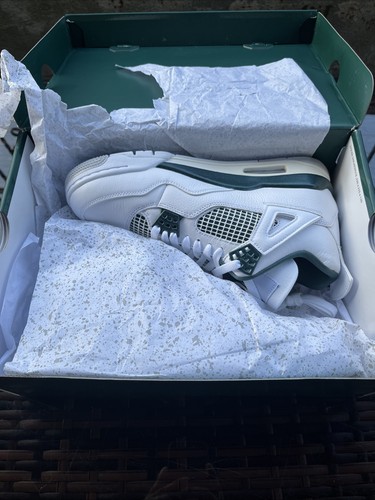 Air Jordan 4 Retro Oxidized Green Men's Shoes FQ8138-103