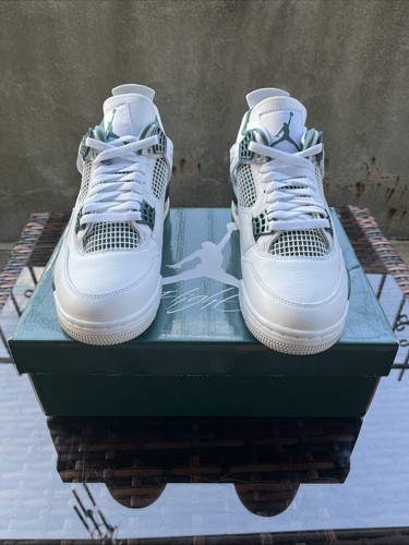 Air Jordan 4 Retro Oxidized Green Men's Shoes FQ8138-103 - photo 2