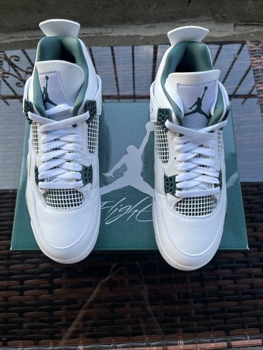 Air Jordan 4 Retro Oxidized Green Men's Shoes FQ8138-103 - photo 3