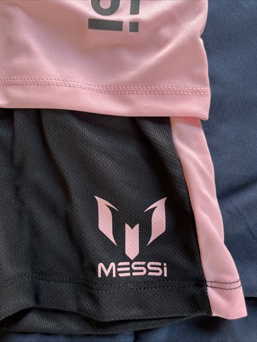 Messi Collection Girls Pink Tshirt with Shorts Size 4T New - photo 2