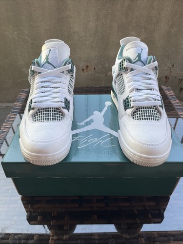 Nike Air Jordan 4 Retro ‘Oxidized Green’ White FQ8138-103 Men’s - photo 2