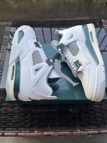 Nike Air Jordan 4 Retro ‘Oxidized Green’ White FQ8138-103 Men’s - photo 5