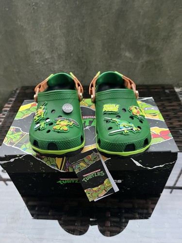 Crocs x TMNT Teenage Mutant Ninja Turtles Classic Clog 13C - photo 2