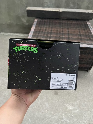 Crocs x TMNT Teenage Mutant Ninja Turtles Classic Clog 13C - photo 4