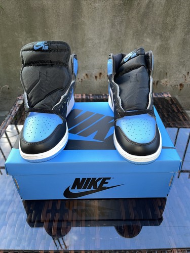 Air Jordan 1 Retro High OG GS UNC University Blue Size 7Y - photo 4