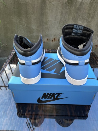 Air Jordan 1 Retro High OG GS UNC University Blue Size 7Y - photo 5