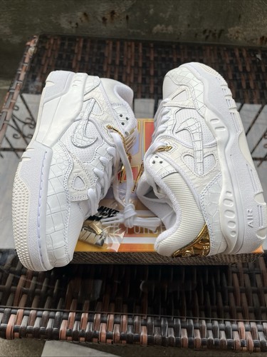 Nike Air Force 3 Low Nigo White Metallic Gold (HF7630-100) - photo 4