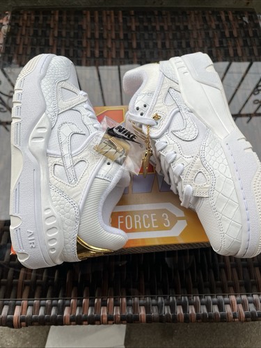 Nike Air Force 3 Low Nigo White Metallic Gold (HF7630-100) - photo 5