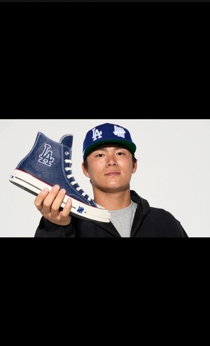 Converse Chuck Taylor All Star Hi Undefeated x LA Dodgers