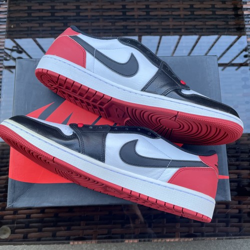 Nike Air Jordan 1 Low Retro OG Black Toe 2023 Size 13 - photo 3