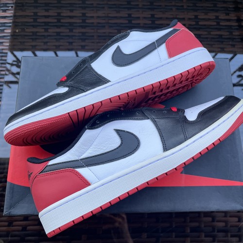 Nike Air Jordan 1 Low Retro OG Black Toe 2023 Size 13 - photo 4