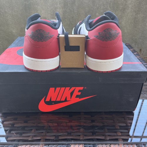 Nike Air Jordan 1 Low Retro OG Black Toe 2023 Size 13 - photo 5