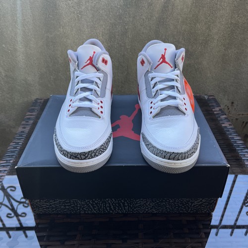 Nike Air Jordan 3 Retro Fire Red 2022 Men's Size 11 - photo 2