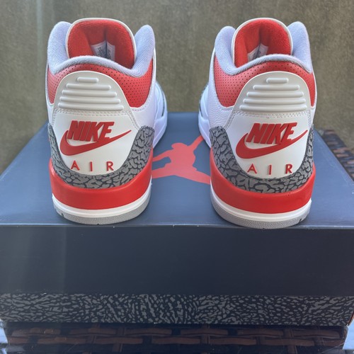 Nike Air Jordan 3 Retro Fire Red 2022 Men's Size 11 - photo 5