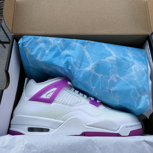 NEW Nike Air Jordan Retro 4 GS Hyper Violet 7Y FQ1314-151