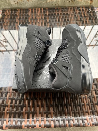 Nike Jordan 4 Retro OG PS Black Cat Kids Size 3Y New - photo 5