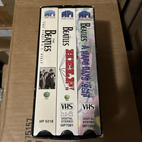 The Beatles Collection (VHS) 3 Movie VHS Box Set Sealed - photo 2