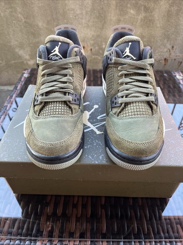 Air Jordan 4 Retro SE Craft (GS) Medium Olive 7Y/8.5W - photo 2