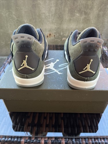 Air Jordan 4 Retro SE Craft (GS) Medium Olive 7Y/8.5W - photo 3