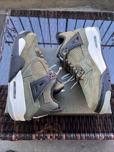 Air Jordan 4 Retro SE Craft (GS) Medium Olive 7Y/8.5W - photo 4