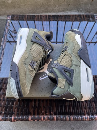Air Jordan 4 Retro SE Craft (GS) Medium Olive 7Y/8.5W - photo 5