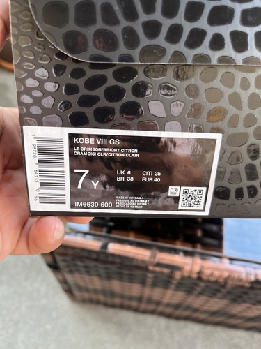 NEW Nike Kobe 8 Protro 'Year of the Horse' NBY IM6639-600 3.5Y - photo 2