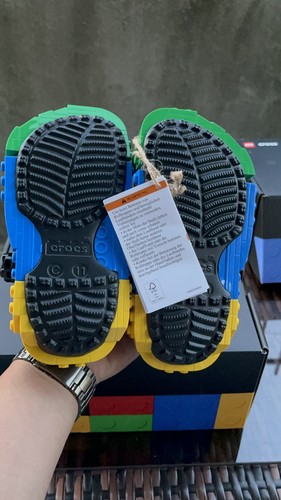 Crocs x LEGO® Creativity Clogs (kids size) 11K-6C Black New - photo 4