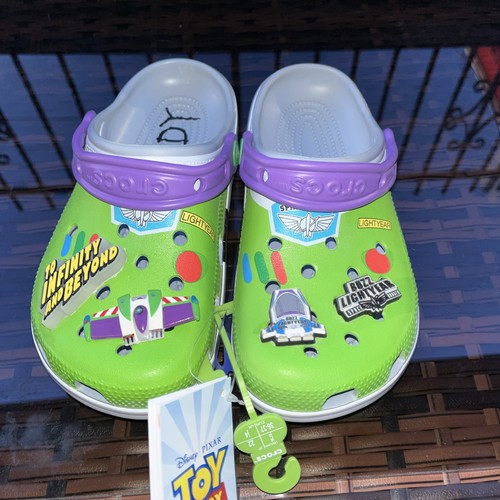 Crocs Kids Disney Toy Story Buzz Lightyear Classic Clogs J4
