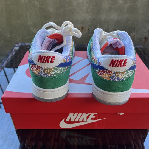 Nike Dunk Low Foam Finger Stadium Green DZ5184-300 Size 8M/9.5W - photo 3