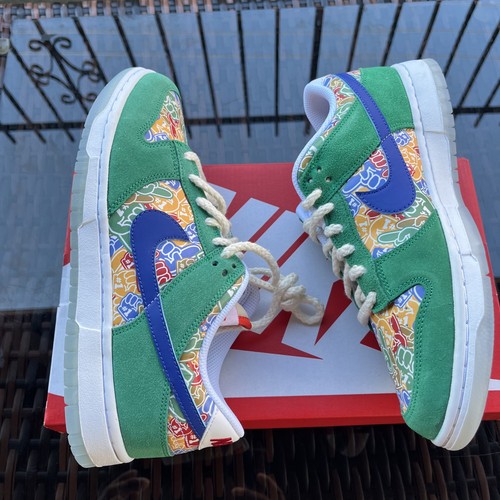 Nike Dunk Low Foam Finger Stadium Green DZ5184-300 Size 8M/9.5W - photo 4
