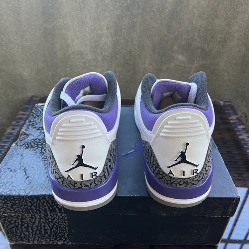 Air Jordan 3 Retro DARK IRIS 2022 Size 13 CT8532-105 - photo 5