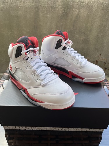 Nike Jordan 5 Retro 2025 Fire Red HQ7978-101 Size 8.5 - photo 2