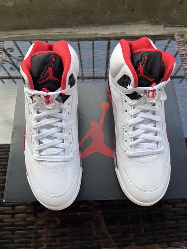 Nike Jordan 5 Retro 2025 Fire Red HQ7978-101 Size 8.5 - photo 4