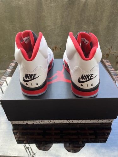 Nike Jordan 5 Retro 2025 Fire Red HQ7978-101 Size 8.5 - photo 5