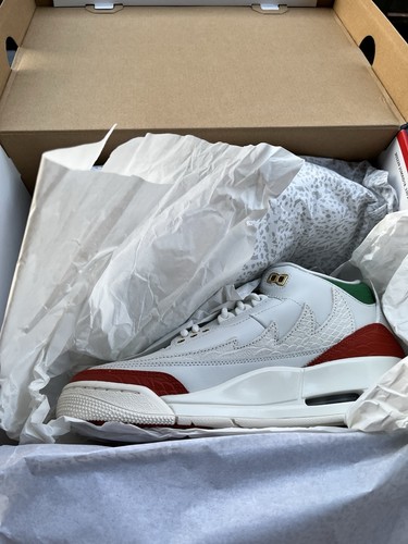 Nike Air Jordan 3 Retro El Vuelo Summit White Men's Size 7