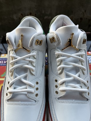Nike Air Jordan 3 Retro El Vuelo Summit White Men's Size 7 - photo 3