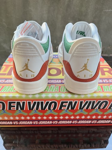 Nike Air Jordan 3 Retro El Vuelo Summit White Men's Size 7 - photo 4