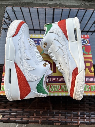 Nike Air Jordan 3 Retro El Vuelo Summit White Men's Size 7 - photo 5