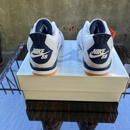 Nike Air Jordan 4 Retro SB Navy Size 8.5 US NIB - photo 3