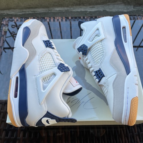 Nike Air Jordan 4 Retro SB Navy Size 8.5 US NIB - photo 4