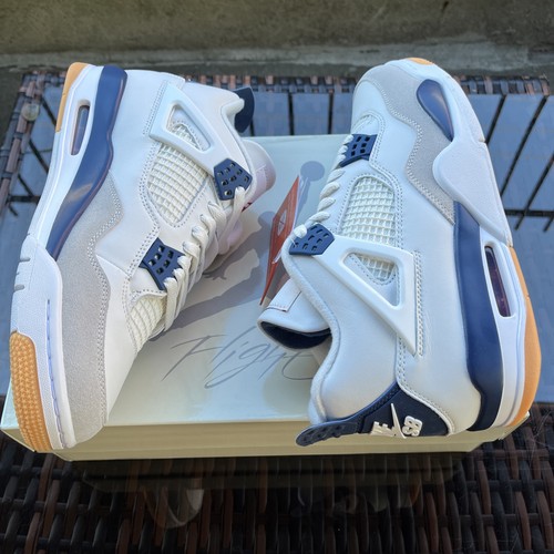 Nike Air Jordan 4 Retro SB Navy Size 8.5 US NIB - photo 5