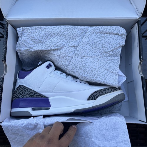 Air Jordan 3 Retro "DARK IRIS" 2022 - Size 13