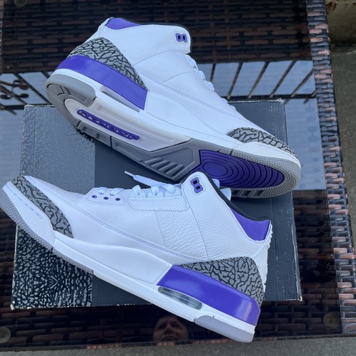 Air Jordan 3 Retro "DARK IRIS" 2022 - Size 13 - photo 3
