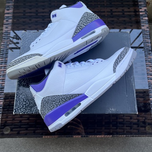 Air Jordan 3 Retro "DARK IRIS" 2022 - Size 13 - photo 4