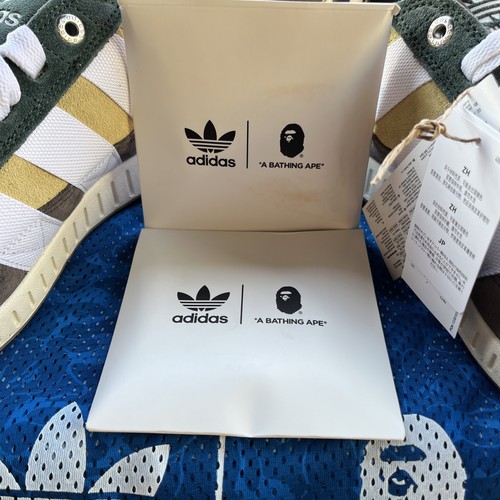 BAPE x adidas Lawsuit N 1st Camo Sand Brown Green (Men's 10) - photo 3