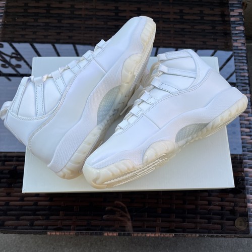 Air Jordan 11 Retro Sail Pearl Grey - White Size 8.5 Women's - photo 4
