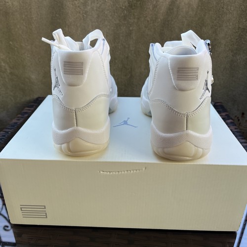 Air Jordan 11 Retro Sail Pearl Grey - White Size 8.5 Women's - photo 5