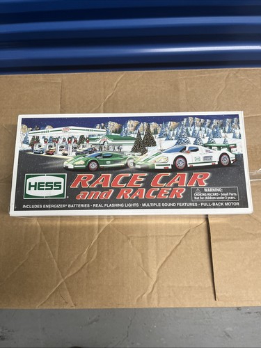 2009 Hess Toy Truck & Race Car Racer New In Box