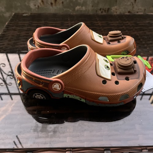 NEW Crocs Tow Mater Youth Size J5 Disney Pixar Cars Clog - photo 2